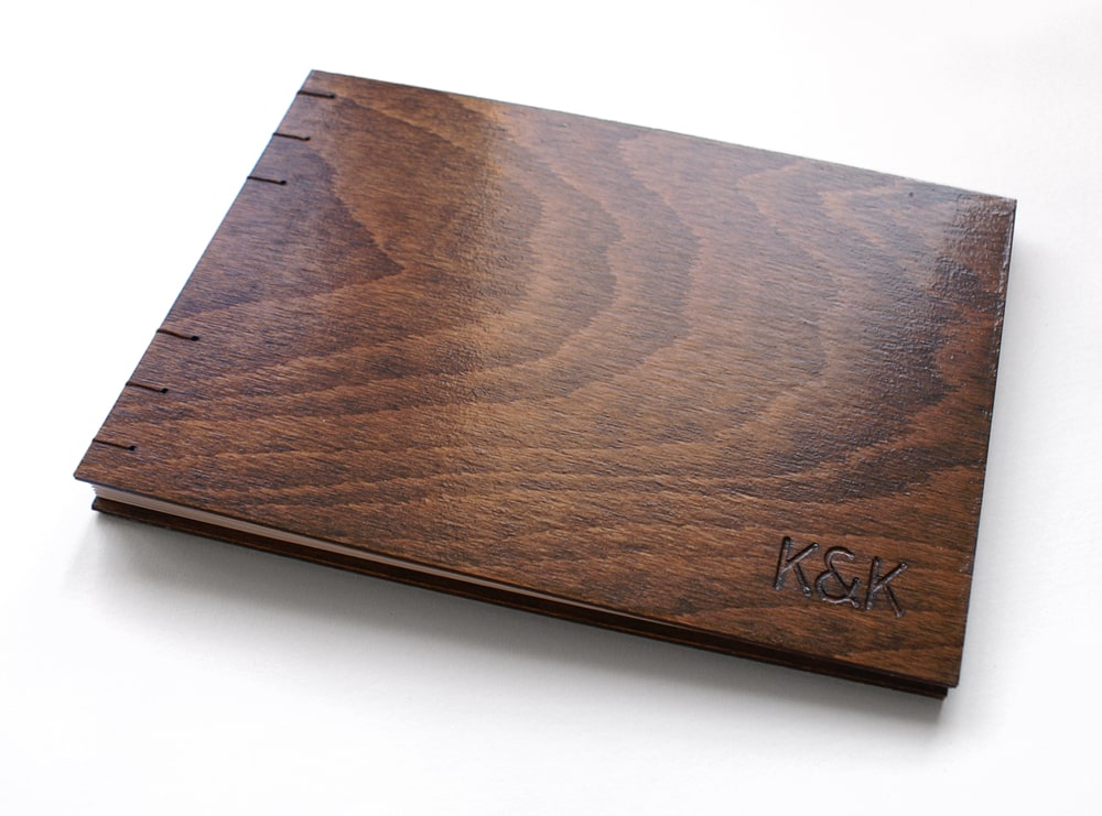dřevěné album K&K
